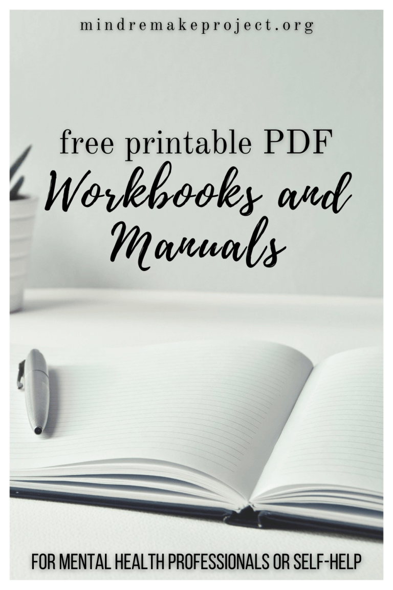 free therapy worksheets Archives - mind remake project